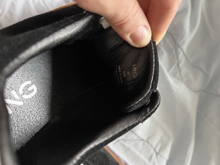 Pantofi Mango  piele naturala 39