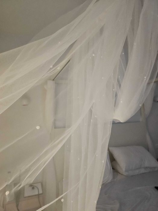 Voal de mireasa, cu perle