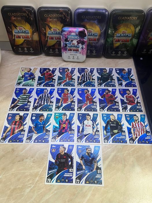 Футболни карти мач аттак Match attax 25/26