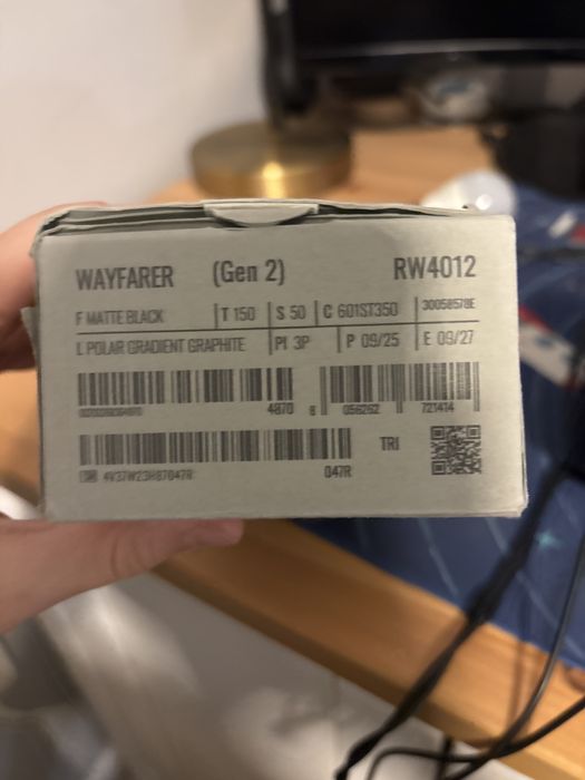 Rayban Meta Wayfarer gen 2