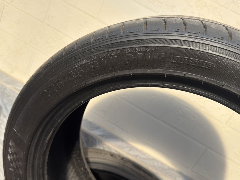 Летние шины Kumho 225/45/17