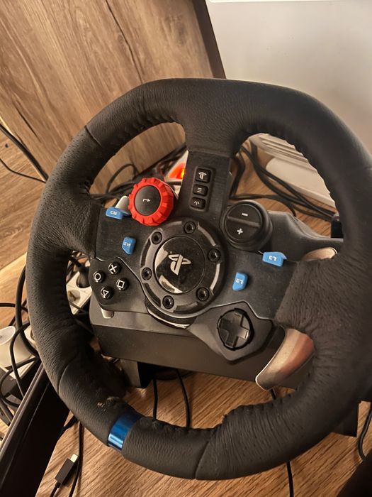 Волан с педали Logitech - G29, черен, PC/PS4/PS5