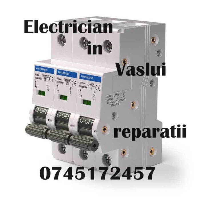 Electrician  autorizat A.N.R.E.  in judetul Vaslui