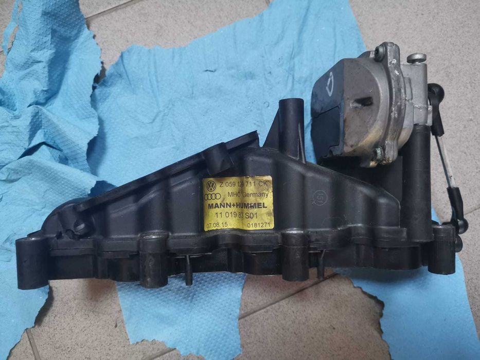 Actuator + Clapeta Admisie stanga (sofer) Grupul VAG 3.0 TDI
