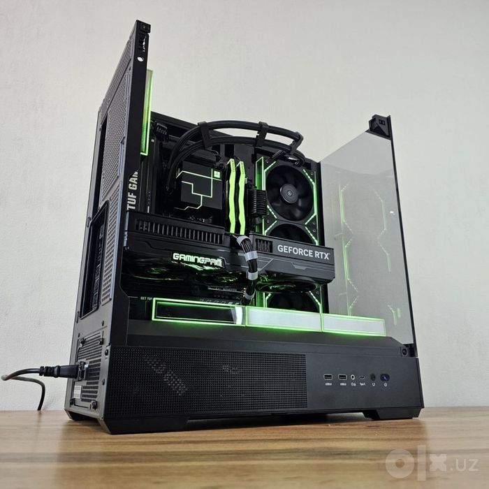 Супер Мощный Ryzen 9800x3d игровой компьютер ПК