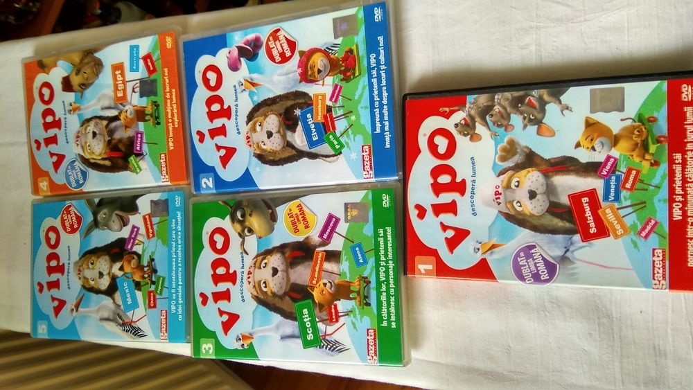 DVD  Desene animate VIPO