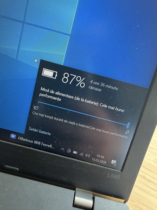 Laptop Lenovo I5 L590 -baterie noua 1 ciclu