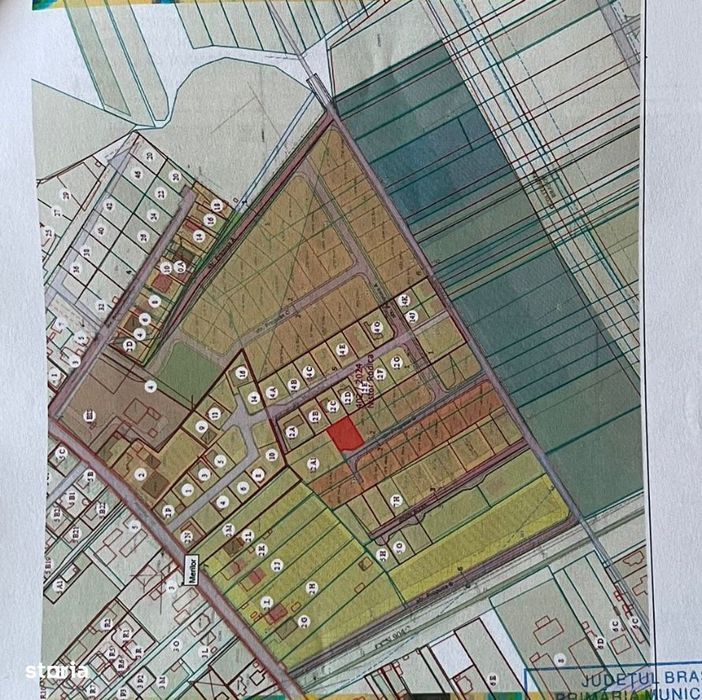 Teren 576 MP cu PUZ-Constructie Casa Individuala-Stupini - Comision 0%