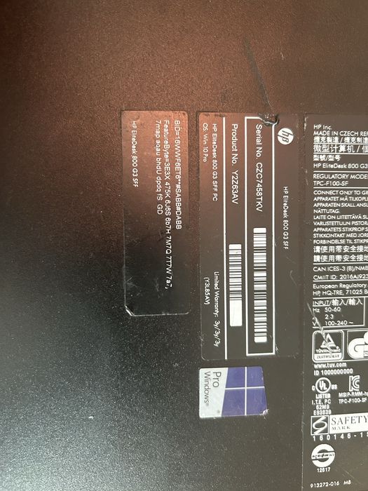 Vand calculator complet HP EliteDesk detalii in privat