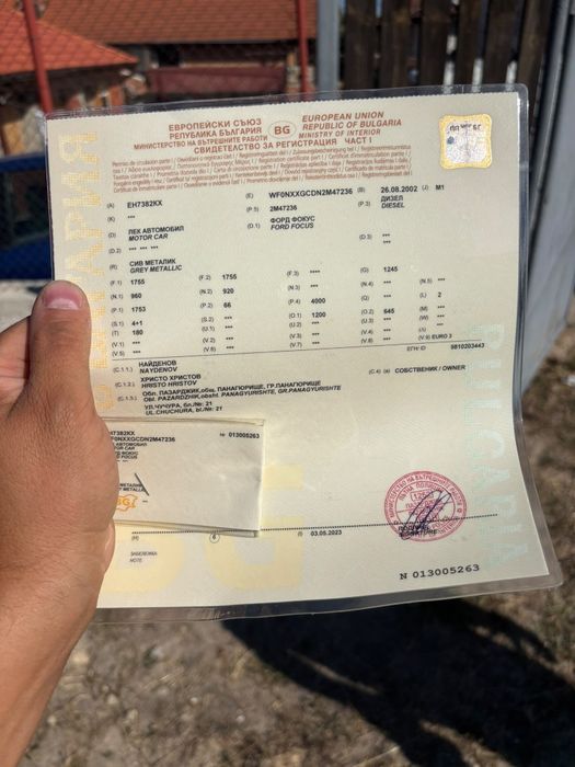 Форд Фокус 1.8tdci НА ЧАСТИ