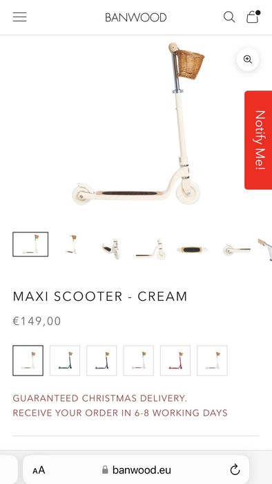 Детска тротинетка скутер Banwood