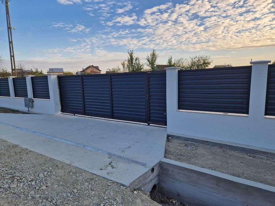 Garduri din panou stil jaluzele de diferite modele si dimensiuni