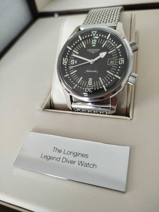часовник Longines Legend Diver 42mm Date