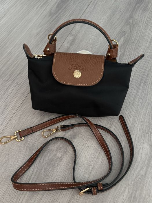 Черная сумка Longchamp