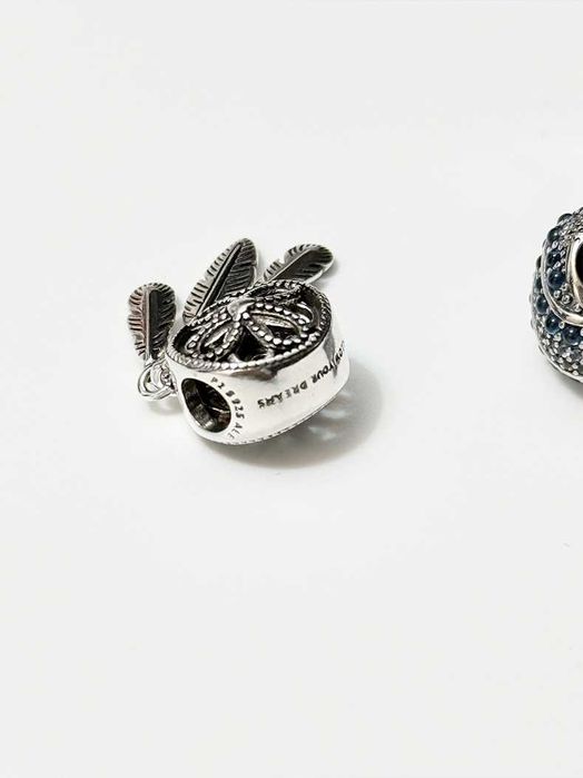 Set 4 talismane/charmuri visator (dreamcatcher) - argint - vand lotul sau la bucata