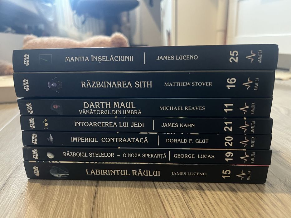 Lot carti Star Wars George Lucas, diferiti autori