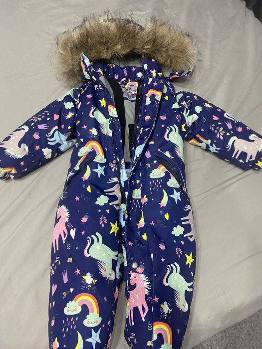 Продам детский зимний комбез для девочки