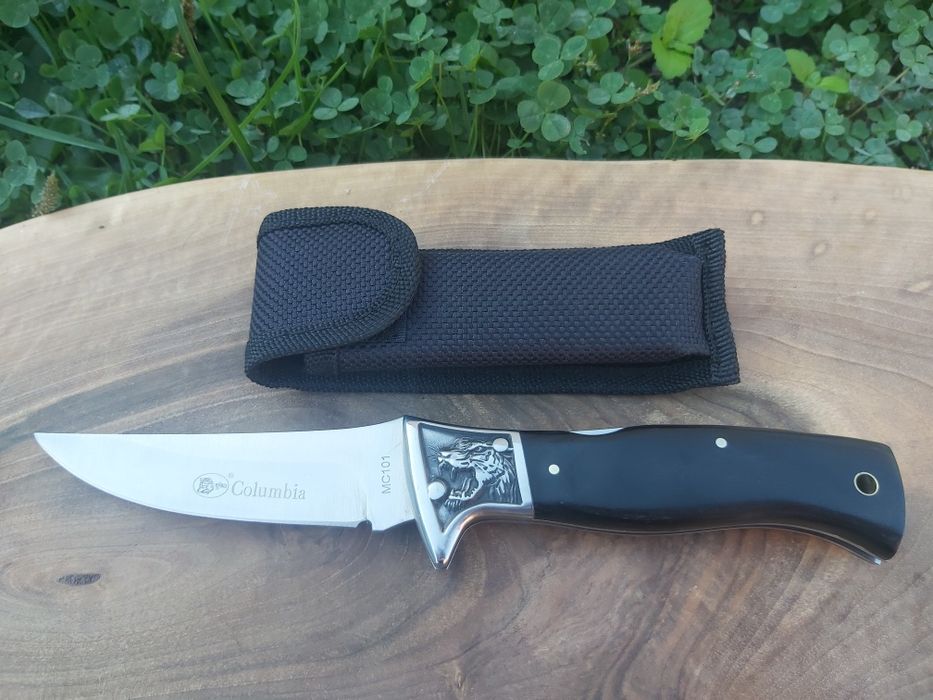 Сгъваем джобен нож Columbia с гравиран тигър, МС 101