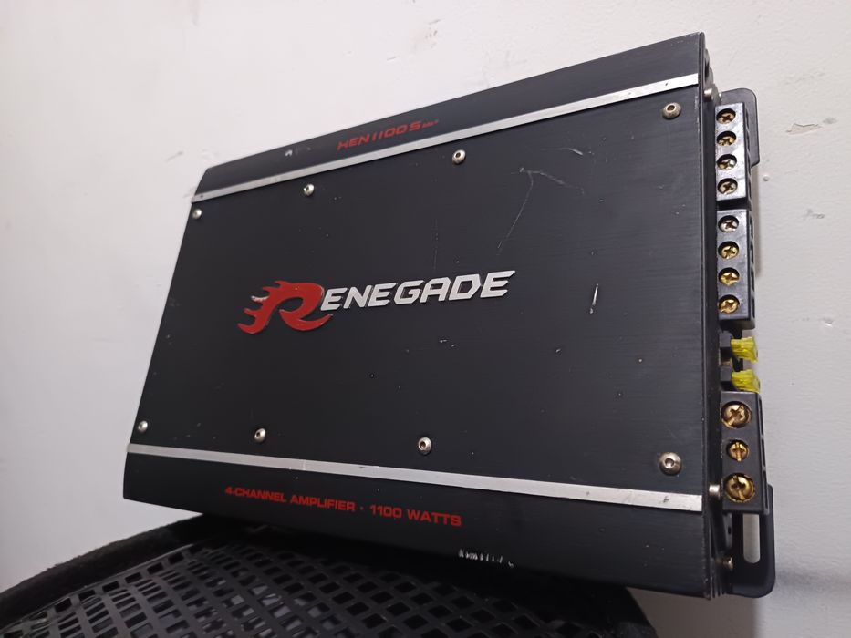 Statie Renegate 1100 vati amplificator audio auto bass masina subwoofer