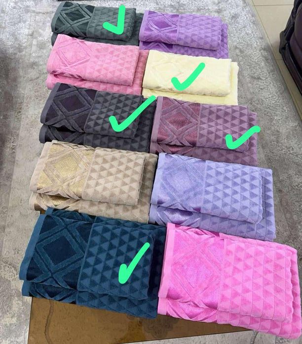 Полотенца банные и лицевые