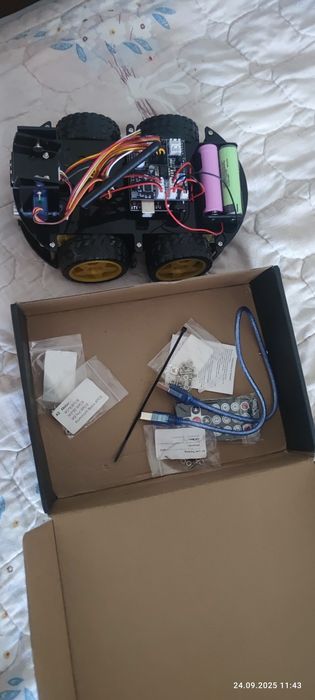 Машинка ардуино собранная