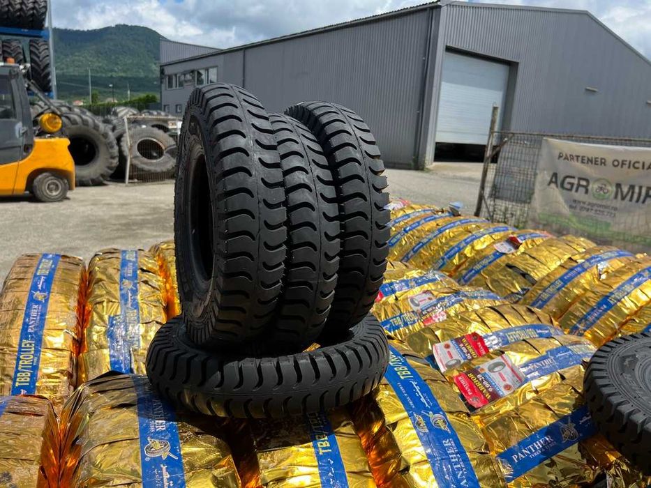 Anvelope noi 4.00-8 cu 8 pliuri marca PANTHER pentru roaba