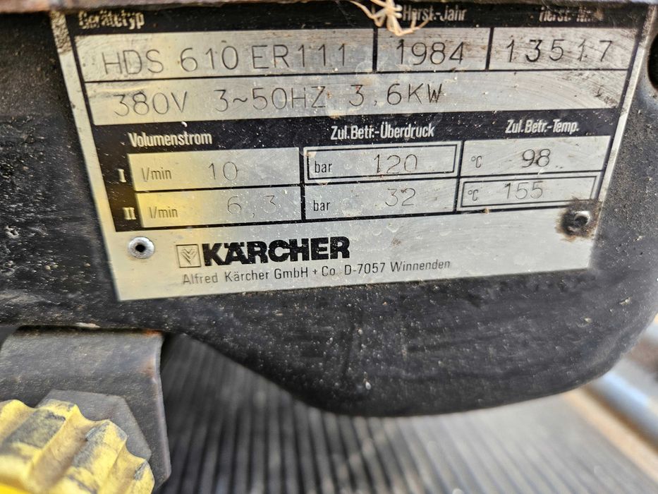 Параструйка  Водоструйка КЕРХЕР
KARCHER HDS 690