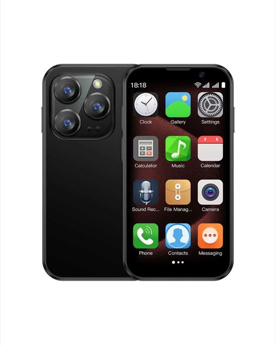 Мобилен телефон mini XS18 Pro, 3.0 инча, 2GB RAM, 16GB ROM,Dual SIM,3G