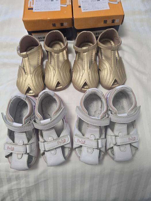 Pantofi si sandale suspinatie, ortopedice fete, bebelusi, copii