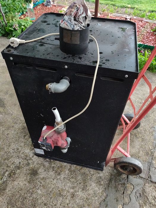 Камина печка на дърва Прити с водна риза