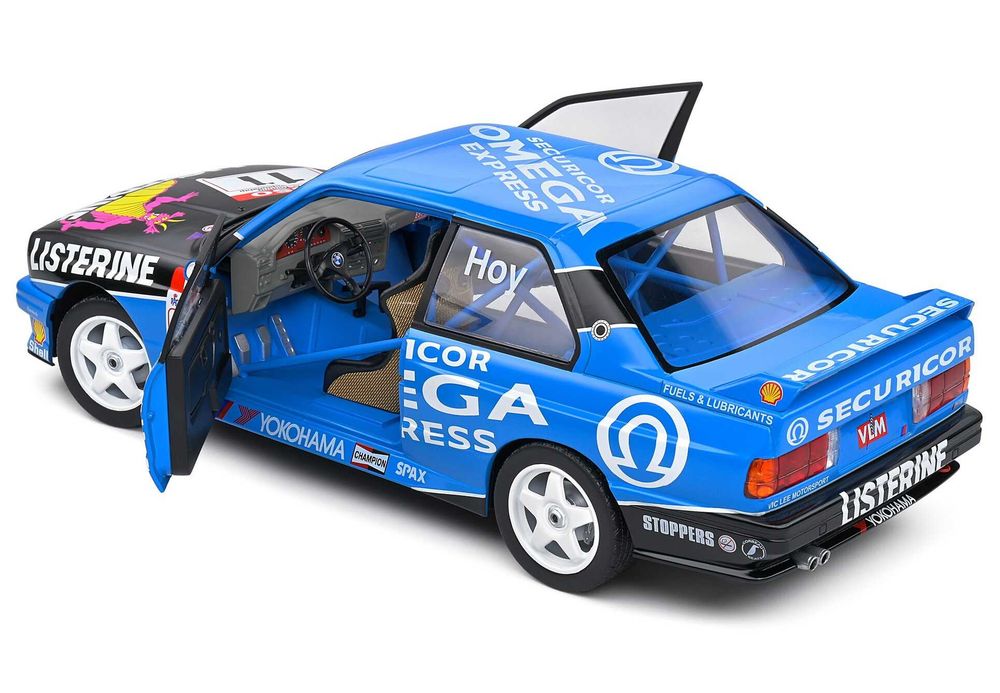 1991 BMW E30 M3 Blue #1 W.Hoy BTCC 1:18 Solido