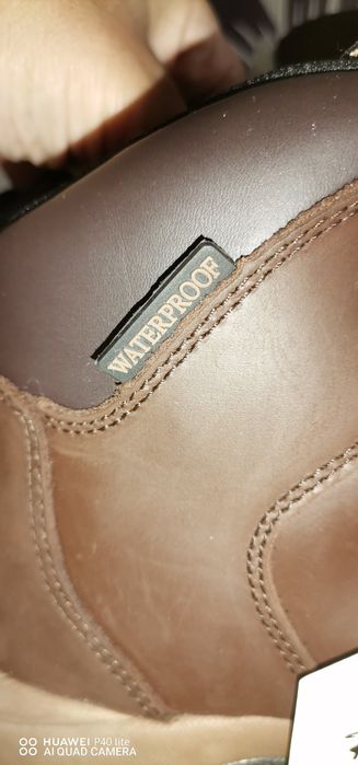 Ghete din piele, whaterproof, noi cu eticheta. Marimea 40. 25.5 cm