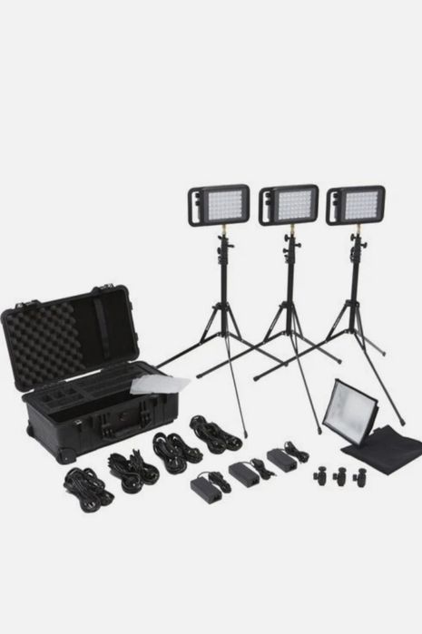 Kit Complet 3 Lumini Litepanels Lykos Bi-Color
