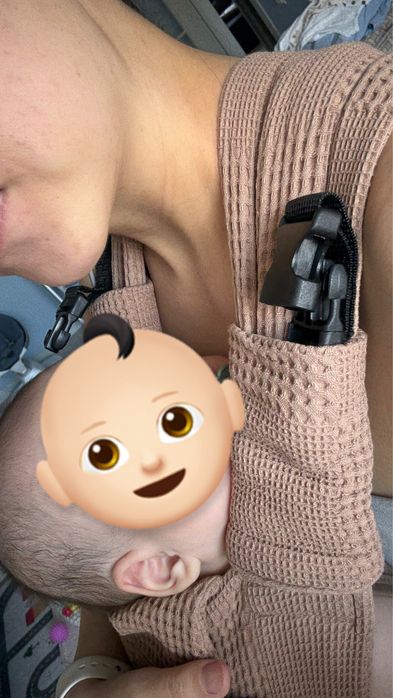 Эргорюкзак слингомама с рождения