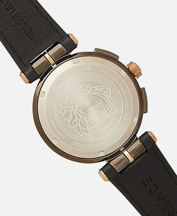 Премиальные мужские кварцевые часы Versace
