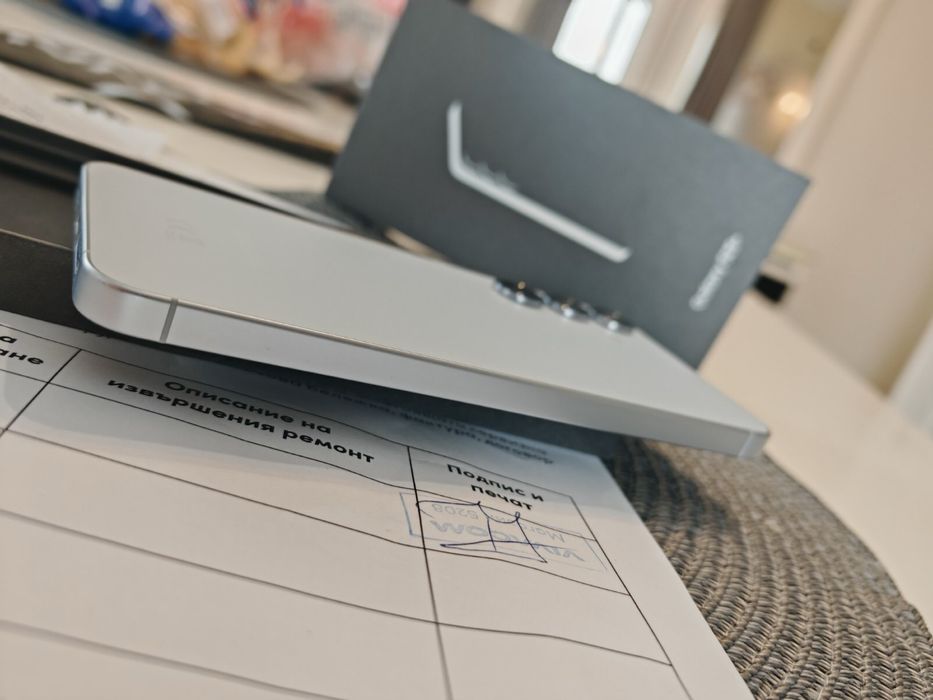 Samsung galaxy s25 Plus 256 GB icy Blue като НОВ