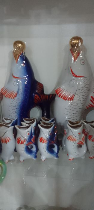 Набор рыбок фарфор