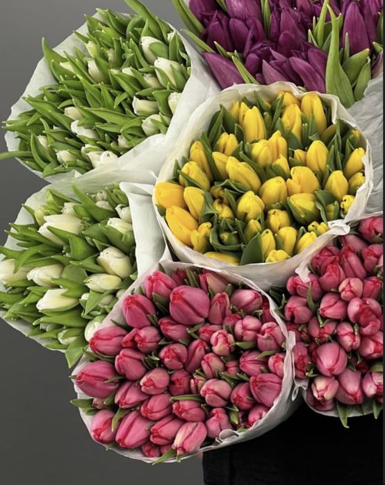 Срочная распродажа тюльпанов