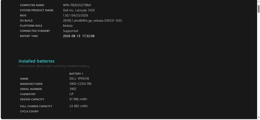 Dell latitude 7420 intel core i5 -1145G7(11-avlod) 16/256gb xotira
