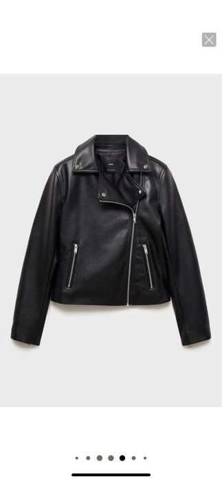 Кожено яке Mango