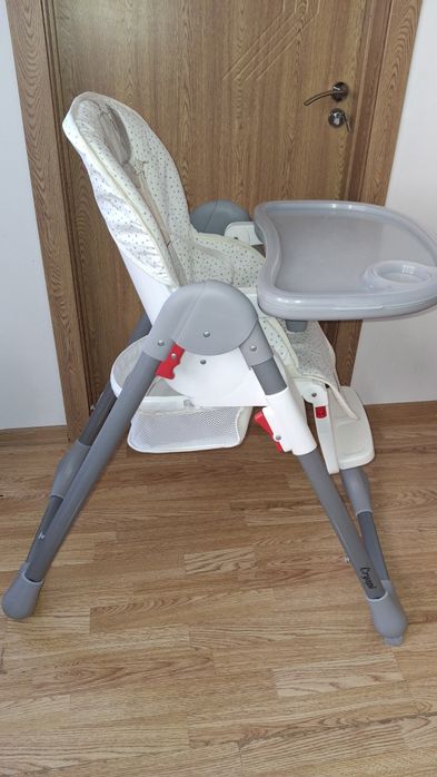 Стол за хранене Lorelli CRYSPI Grey Elephant