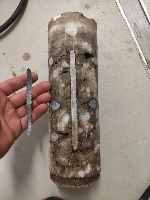 Gaura HOTA Carota Centrala Ventilatie Clima Cos Semineu Taiere beton