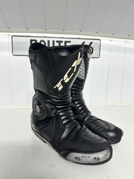 Cizme moto TCX  43 cu slidere