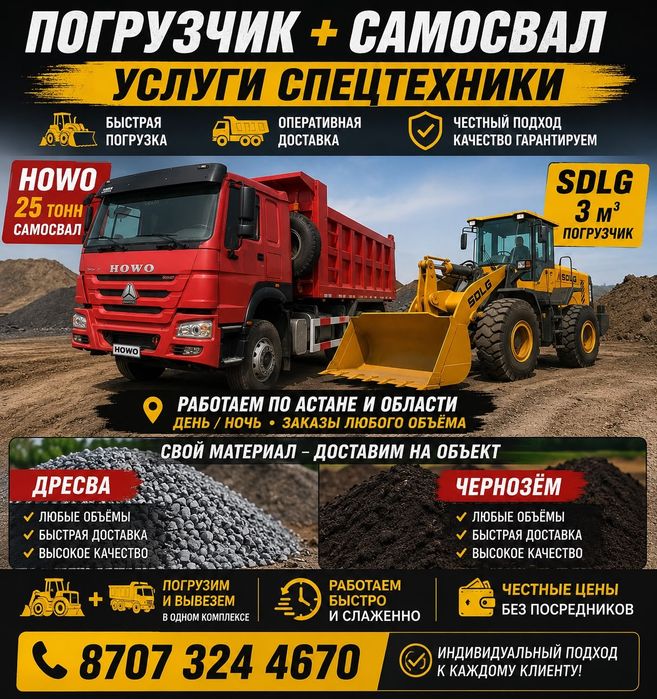 Услуги Погрузчик