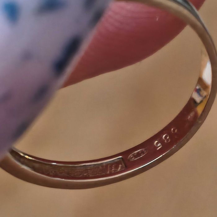 Vând inel aur 14 k