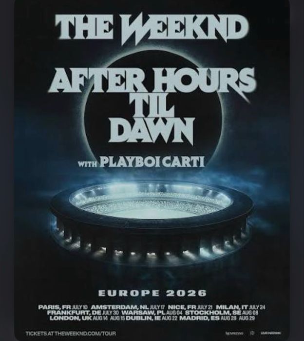 Bilet the weeknd and playboi carti madrid 30 august