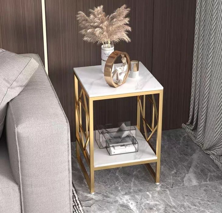 Приставной столик, двухъярусный, небольшой приставной столик