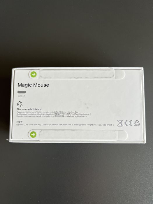 Apple Magic Mouse USB-C Неразопакована