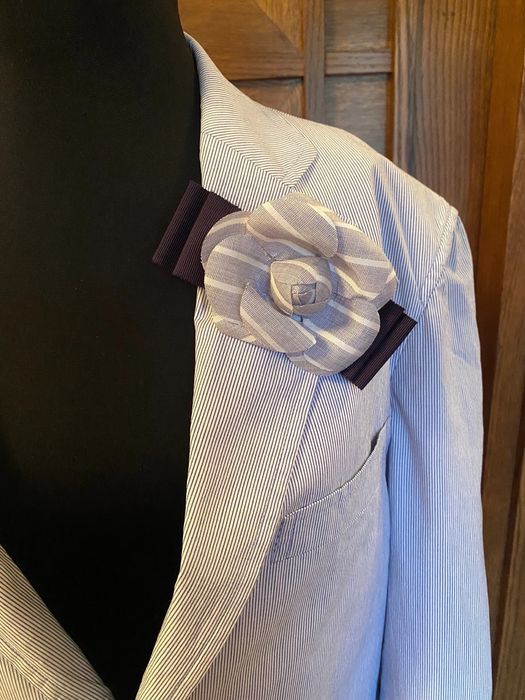 брошь цветы