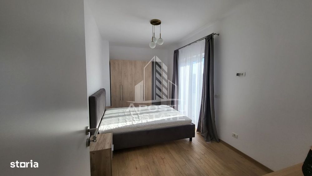 Apartament nou,mobilat si utilat,2 camere+curte 20mp,Torontalului
